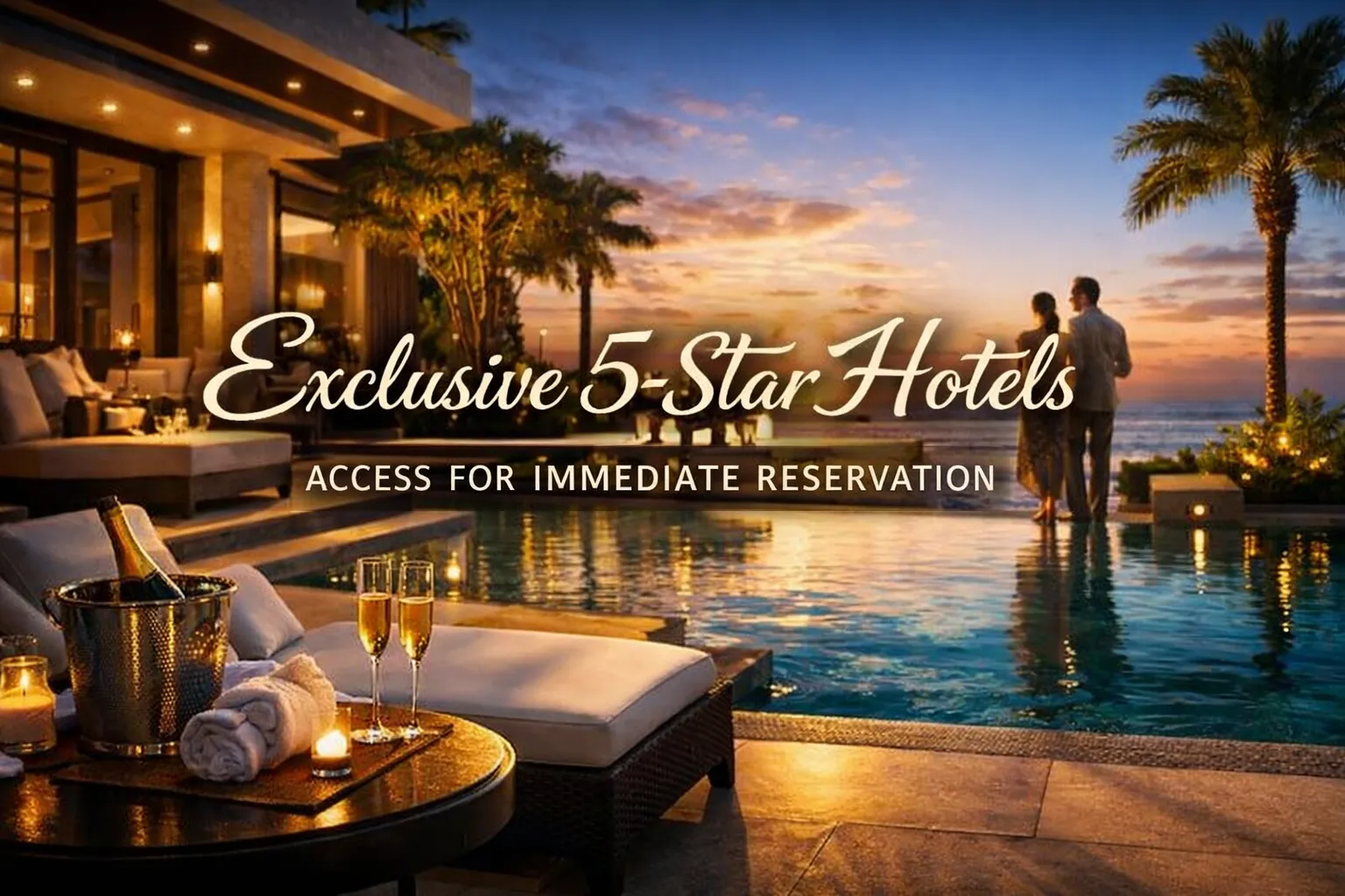 Exclusive 5-Star Hotels Access for Immediate Reservation