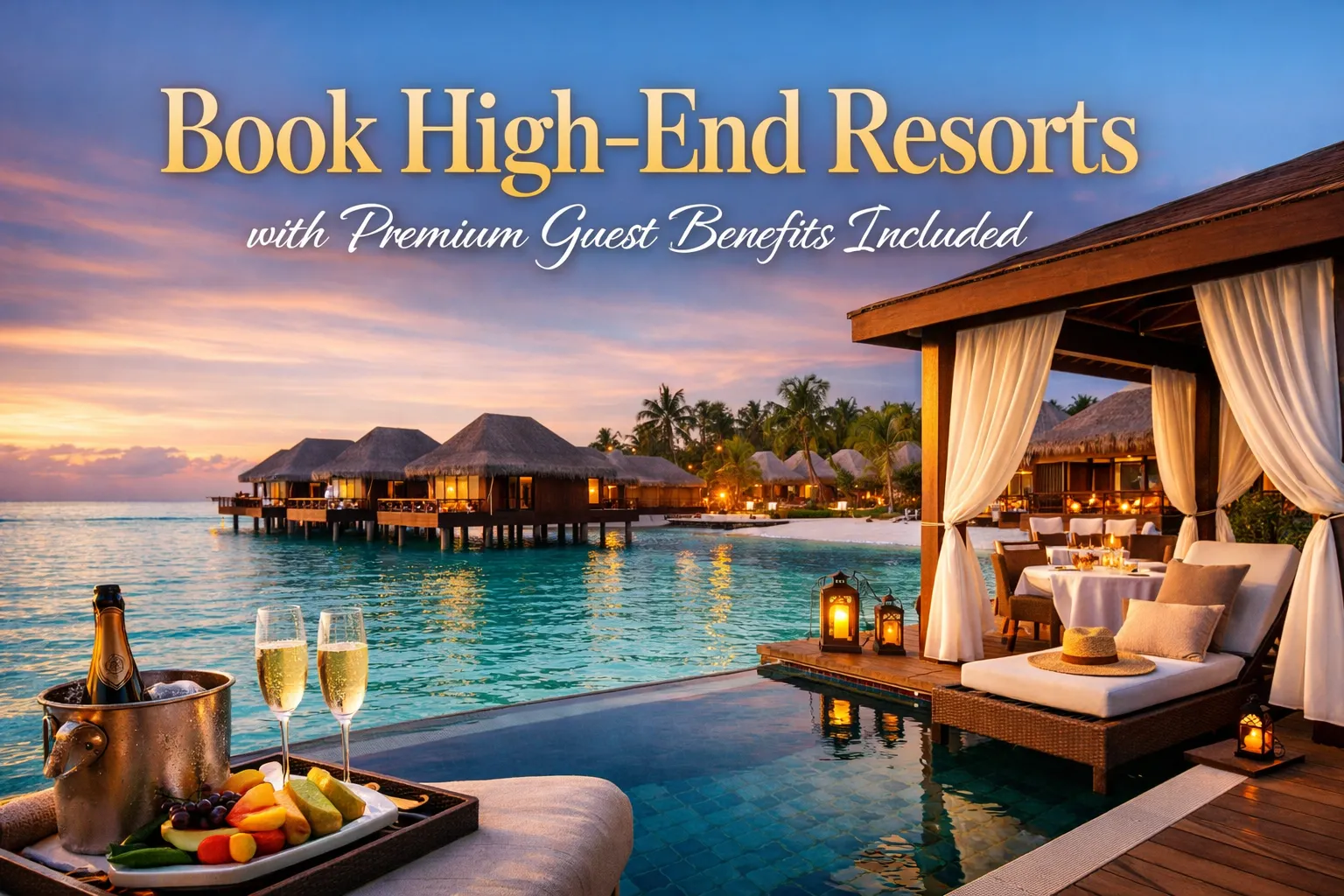 Book High-End Resorts with Premium Guest Benefits Included