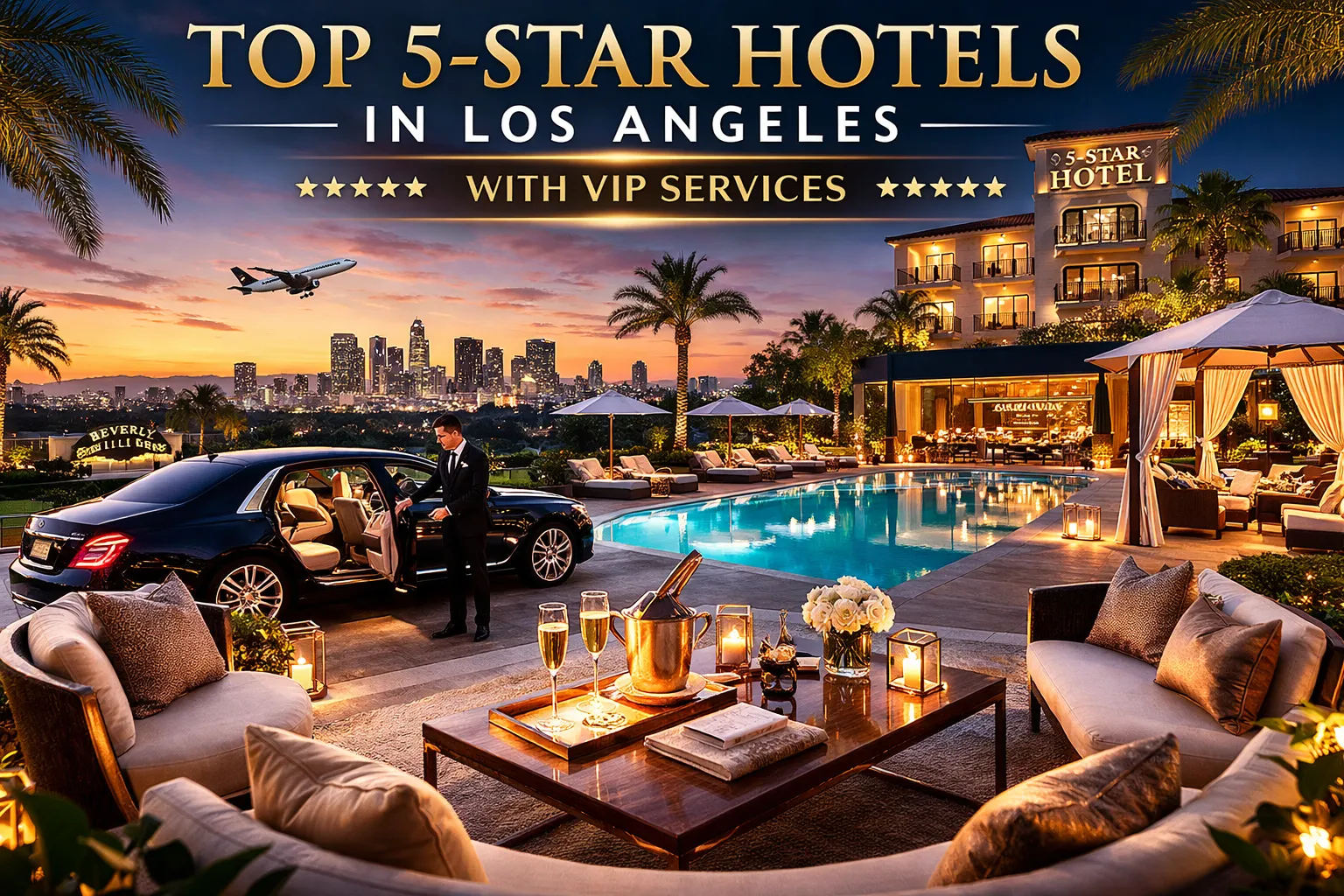 Top 5-Star Hotels in Los Angeles with VIP Services